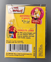 *Last One* Rare Boxed 2003 The Simpsons Bart Surfing Car Antenna Topper / Rear-View Mirror Hanger Accessory