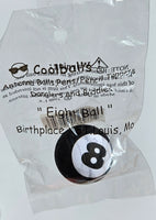 Coolballs Cool 8 Ball Pool Billiards Antenna Ball / Mirror Dangler / Dashboard Buddy