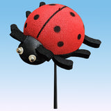 Cooltoppers Red Ladybug Antenna Topper