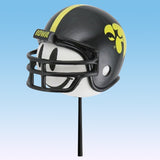 Iowa Hawkeyes Car Antenna Topper / Auto Dashboard Accessory (White Smiley) (College Football)