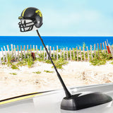 Iowa Hawkeyes Car Antenna Topper / Auto Dashboard Accessory (White Smiley) (College Football)