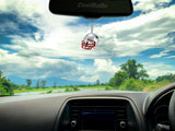 New England Patriots Car Antenna Topper / Mirror Dangler / Dashboard Buddy (Auto Accessory) (NFL Football)