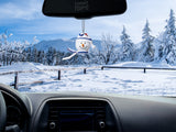 Tenna Tops Snowman Winter Hat & Scarf Car Antenna Topper / Auto Dashboard Accessory (USA)