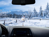 Tenna Tops Snowman Winter Hat & Scarf Car Antenna Topper / Auto Dashboard Accessory (USA)